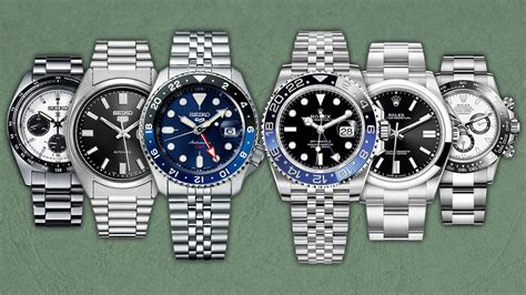 seiko 5 compared to rolex|Seiko Rolex killer list.